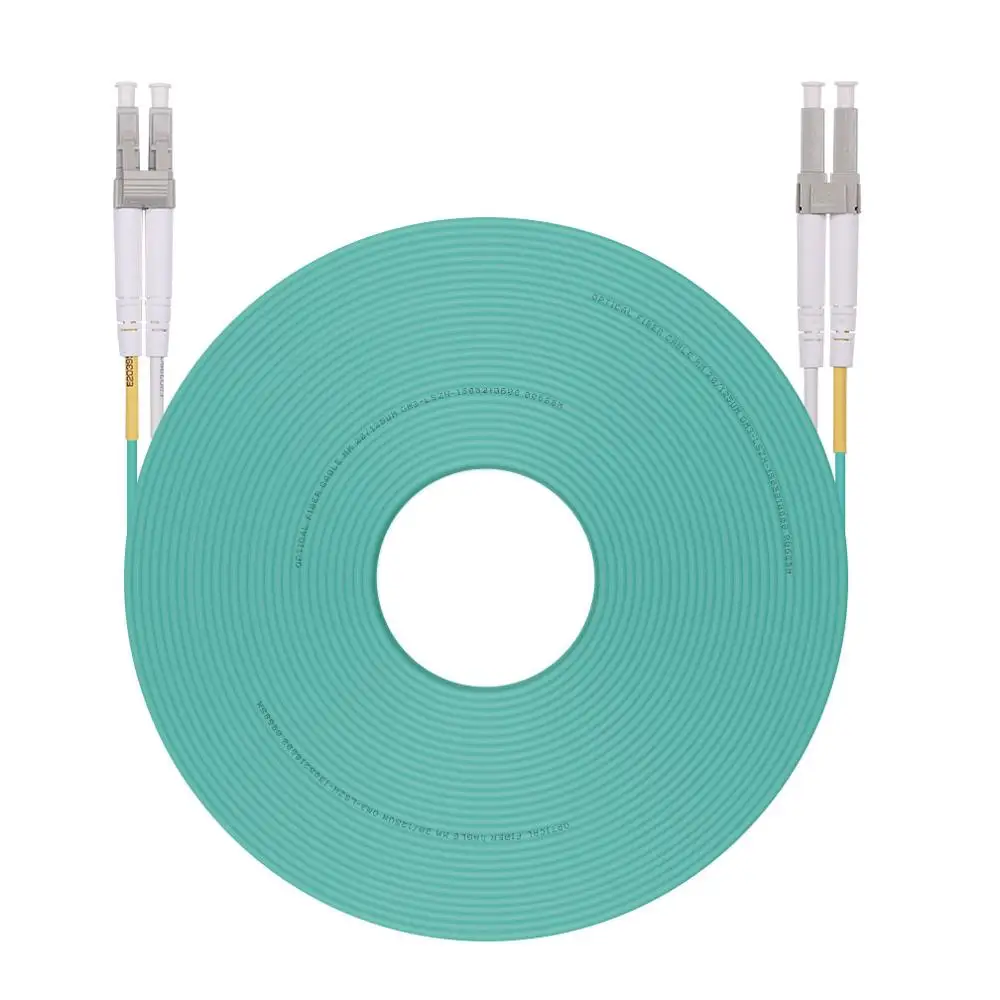 

10Gtek 25M(33ft) LC-LC OM3 Duplex Multimode 10G Fiber Cable 50/125 2mm Fiber Optical Jumper Patch Cord