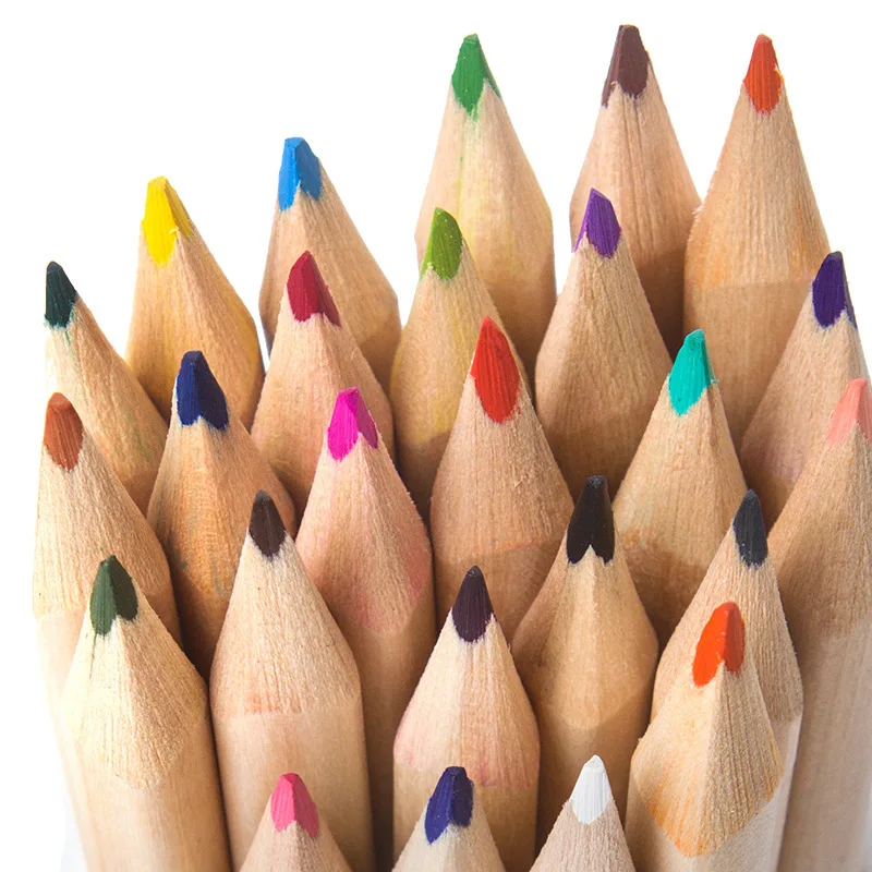 

Merlot Children 24 Color Pencil Painting Colored Pencil Graffiti tu se bi Color Lead Water-Soluble Kindergarten Pencil