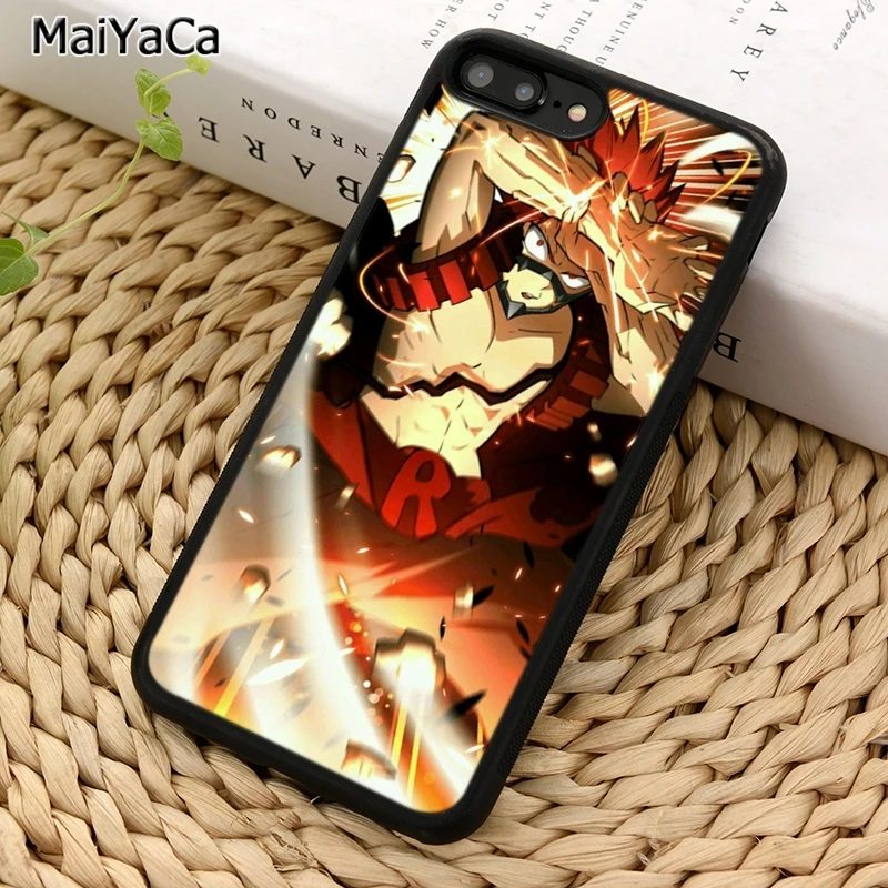 MaiYaCa Kirishima Eijiro My Hero академический чехол для телефона iPhone 5 6S 7 8 plus 11 12 Pro X XR XS Max Samsung