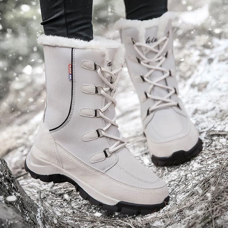 platform winter boots women's shoes