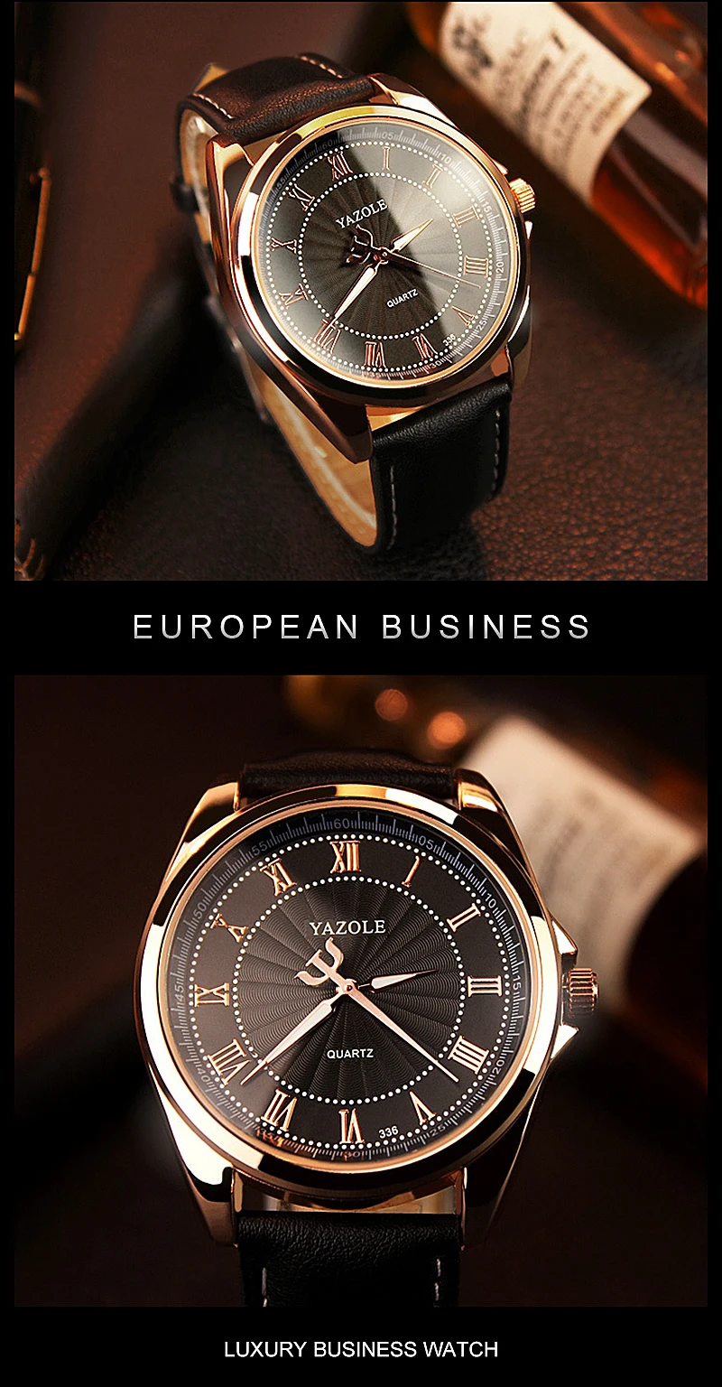 Классические мужские деловые часы люксовый бренд yazole кварцевые часы мужские светящиеся руки спортивные Montre Homme из искусственной кожи мужские часы xfcs