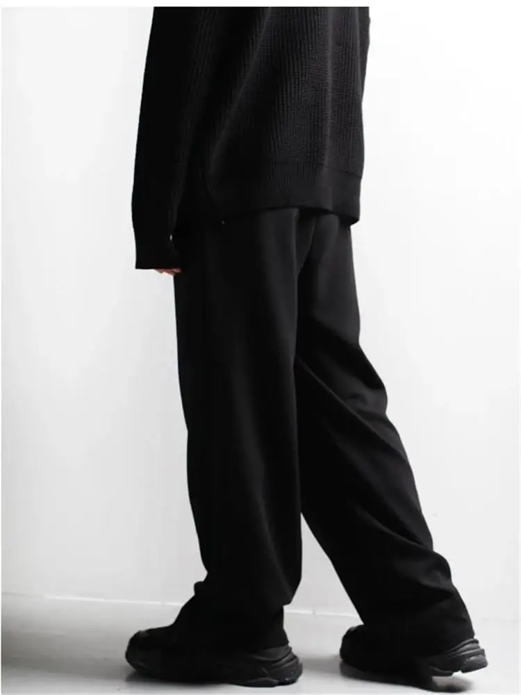 Men's Suits  Pants Korean Fashion Loose Wide Leg Pants Casual Pants Fashion Personality Popular Large Size Suit Pants 