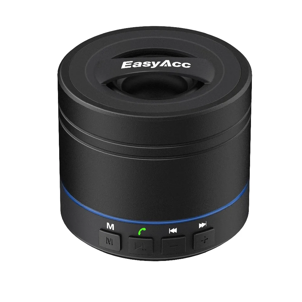 EasyAcc Мини Портативный Bluetooth 4 0 динамик 3 5 мм аудио микрофон SD карта беспроводной HiFi