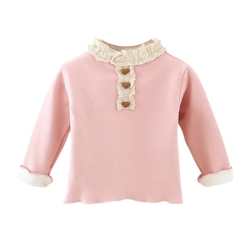 

Kids Girl T-Shirts Print Cotton Long Sleeve T-Shirts Rainbow for Girls baby Clothing 1-6T Baby Girl Clothes