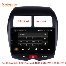 Seicane 2 din Автомобильный Радио Мультимедийный видеоплеер gps навигатор Android 8,1 для Mitsubishi ASX peugeot 4008 2010 2011 2012