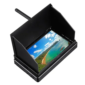 

5.8G 48CH Toys High Bright Wireless Receiver 480x22 16:9 With OSD Racing Auto Search Build-in Battery Drone Monitor 4.3inch LCD