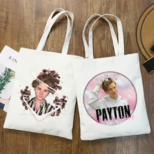 Cheap Payton Moormeier New Female Handbags Hot Selling Fashion Handbag Canvas Bag Tote Ladies Casual Shoulder Bag Reusable Shop Bags Cheap Payton Moormeier New Female Handbags Hot Selling Fashion Handbag Canvas Bag Tote Ladies Casual Shoulder Bag Reusable Shop Bags