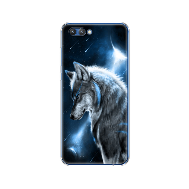 case for huawei honor V10 VIEW 10 soft tpu back phone cover for huawei honor 10 VIEW 10 Etui protective printing coque