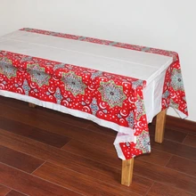 

PE Square Table Cloth Happy Eid Mubarak Decor Islamic Muslim Ramadan And Eid Decor Gift Kareem Ramadan Decor For Home Decoration