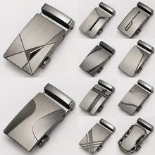 1pc Fashion Men Boutique Laser Technology Alloy Metal Automatic Belt Buckle High Quality Limited Fit 3.5cm Belt Accessories