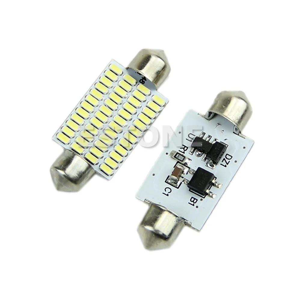 3x 42mm 48 SMD 3014 LED Soffitte Lampen Innenraum Beleuchtung 12V DC AUTO KFZ 