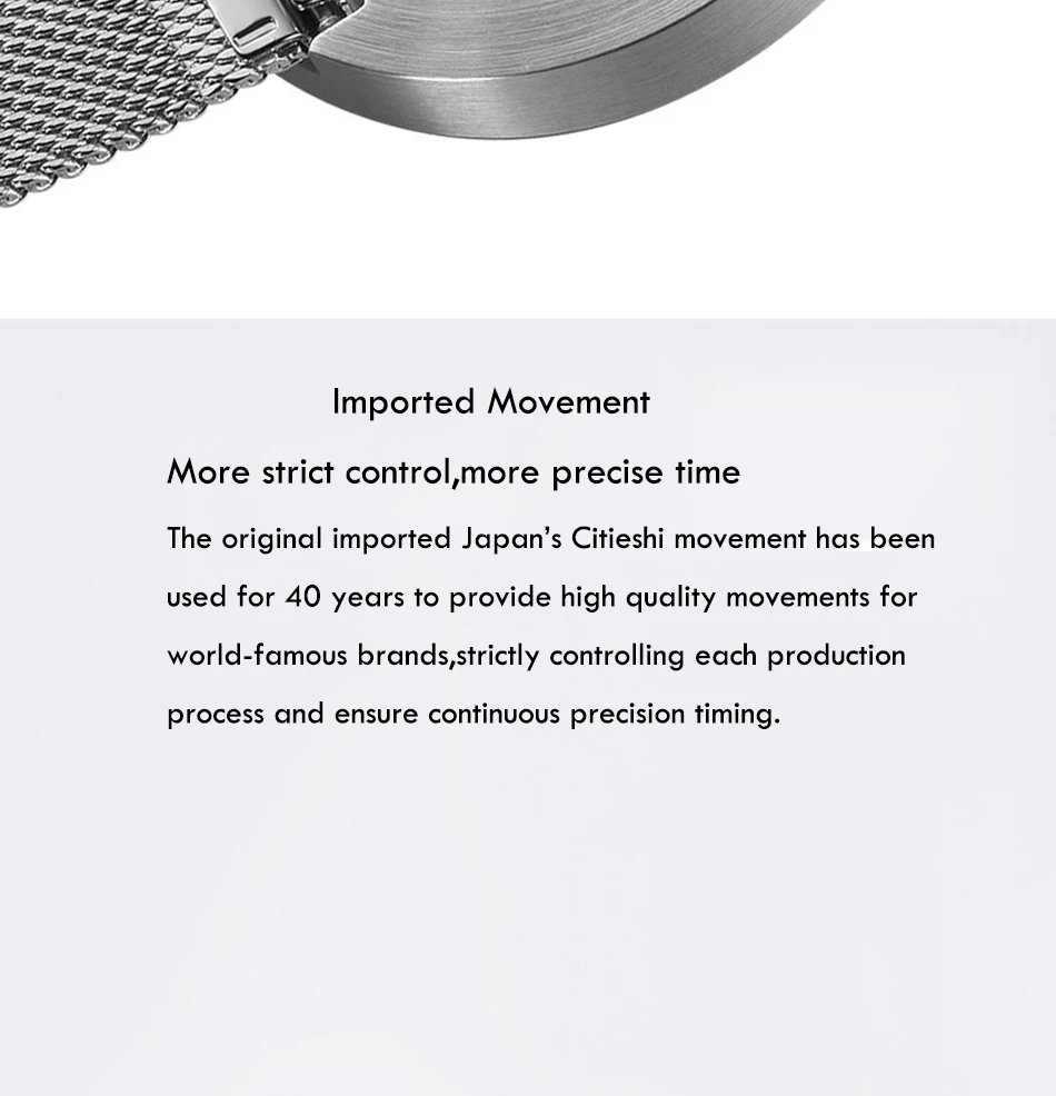Xiaomi TwentySeventeen Stainless Quartz Couple Wristwatch Men Women Watch Waterproof Steel Strap Bracelet 3ATM Gift For Lover (6)