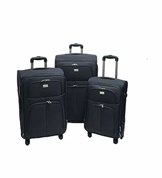 

SLmilano Trolley valigia set valigie semirigide set bagagli in tessuto super leggeri 4 ruote piroettanti trolley piccolo adatto