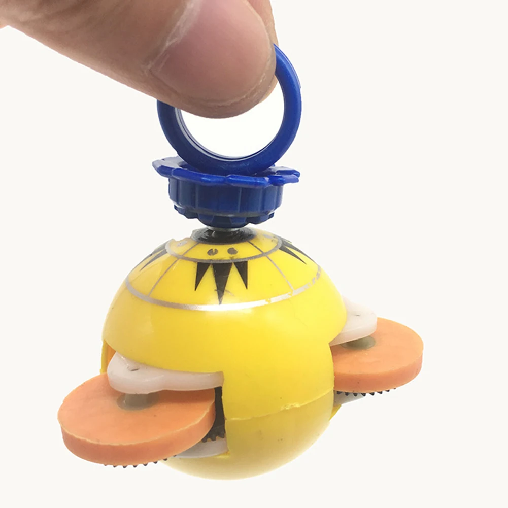 

New Fashion Cute Children Fingertip Gyro Magnet Ring Gyros Multi-function Spinning Top Children's Toys