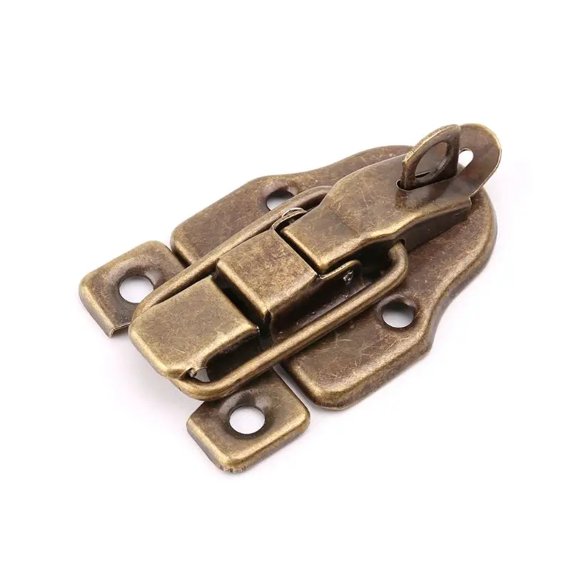 Vintage Toolbox Lock Antique Metal Buckle Suitcase Case Toggle Hasp Latch Furniture Hardware | Обустройство дома