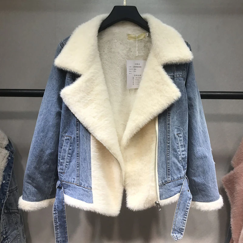 2021 Women Lambswool Jean Coat 