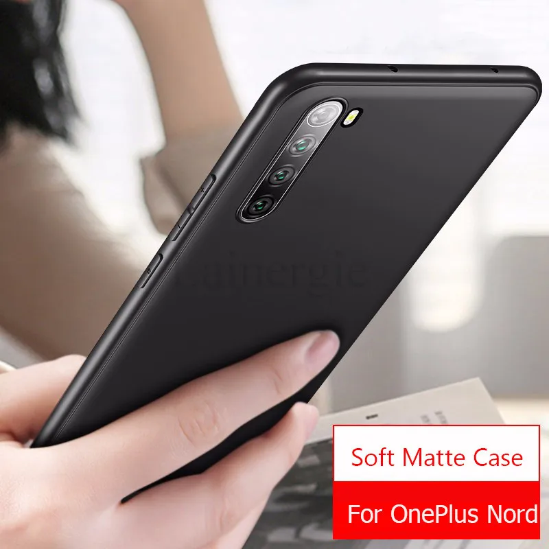 Lainergie For OnePlus Nord Case Simple Matte Soft Silicone Back Cover Phone One Plus 5G Z 1+Nord | Мобильные телефоны и