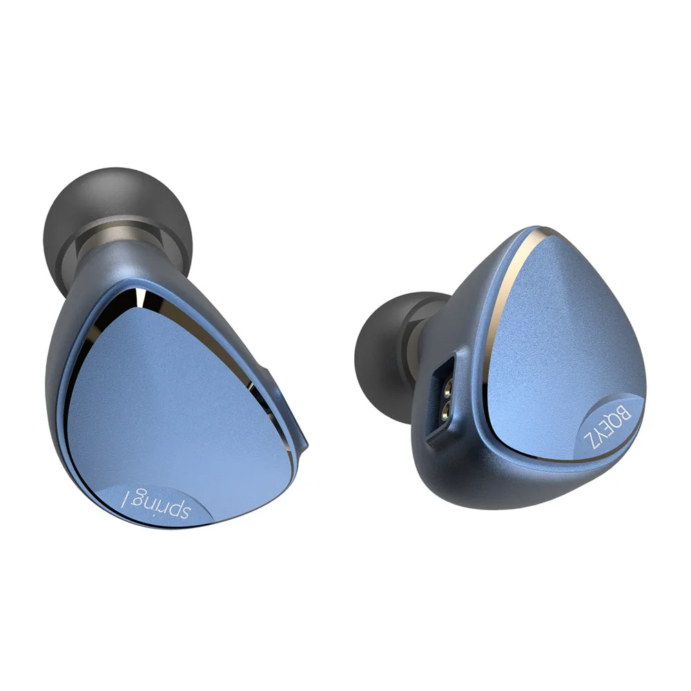  BQEYZ Spring 1 Earphone Piezoelectric Balanced Armature Hybrid Drivers HiFi In Ear Monitor Running 