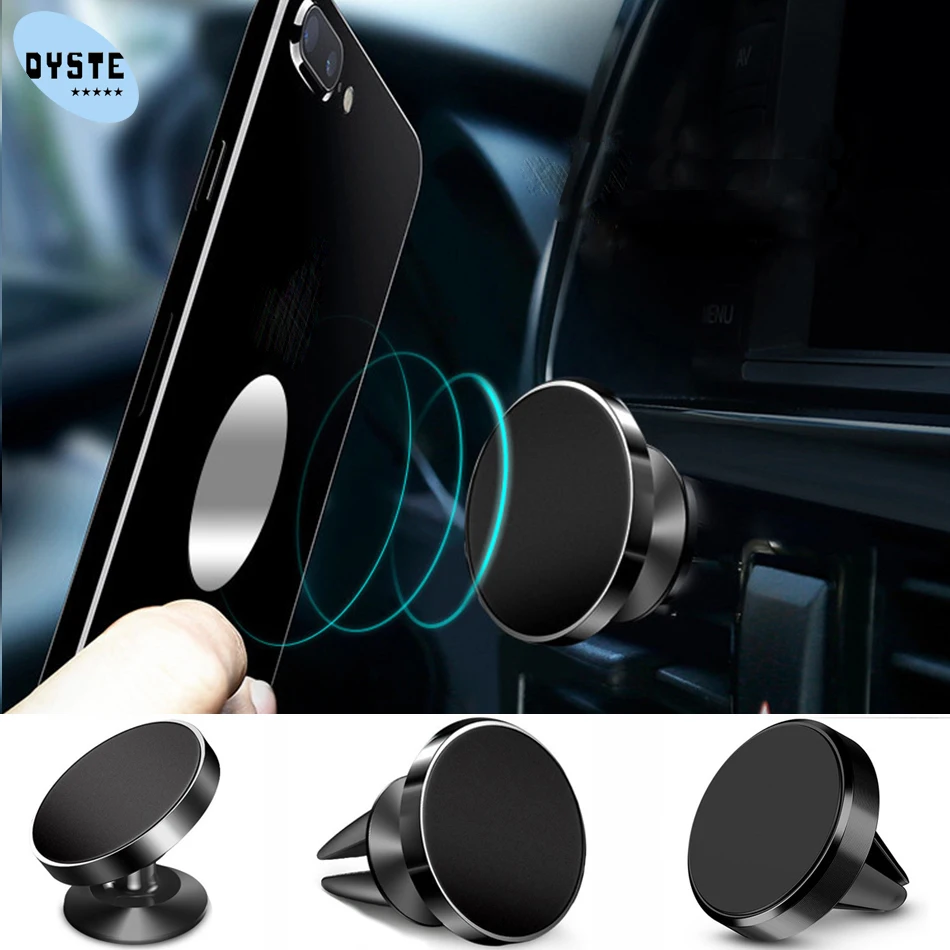 Магнитный автомобильный держатель для телефона gps Air Vent Mount магнит Подставка для сотового телефона iPhone samsung S10 Xiaomi Huanwei Автомобильный держатель для смартфона
