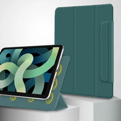 Coque intelligente magnétique Capa pour iPad Pro 12.9, 2021 M1, 11, 2020, Air 4, 4e génération, 12.9 