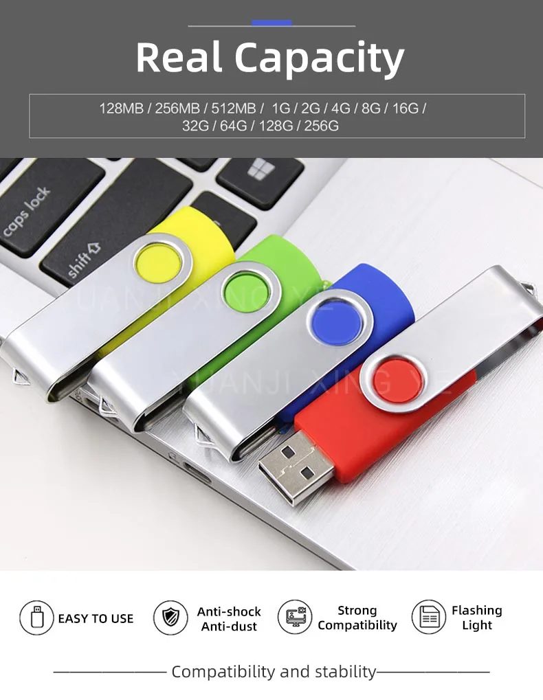 Usb флэш-накопитель пользовательский дизайн логотипа с упаковочной коробкой
