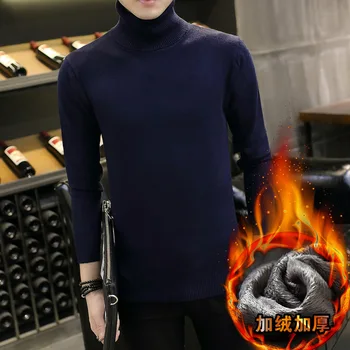 

Long Sleeve Men Sweater Winter White Beige Grey Black Navy Blue Wine Red Orange Red Pullovers Fleece Casual Sweaters Mens