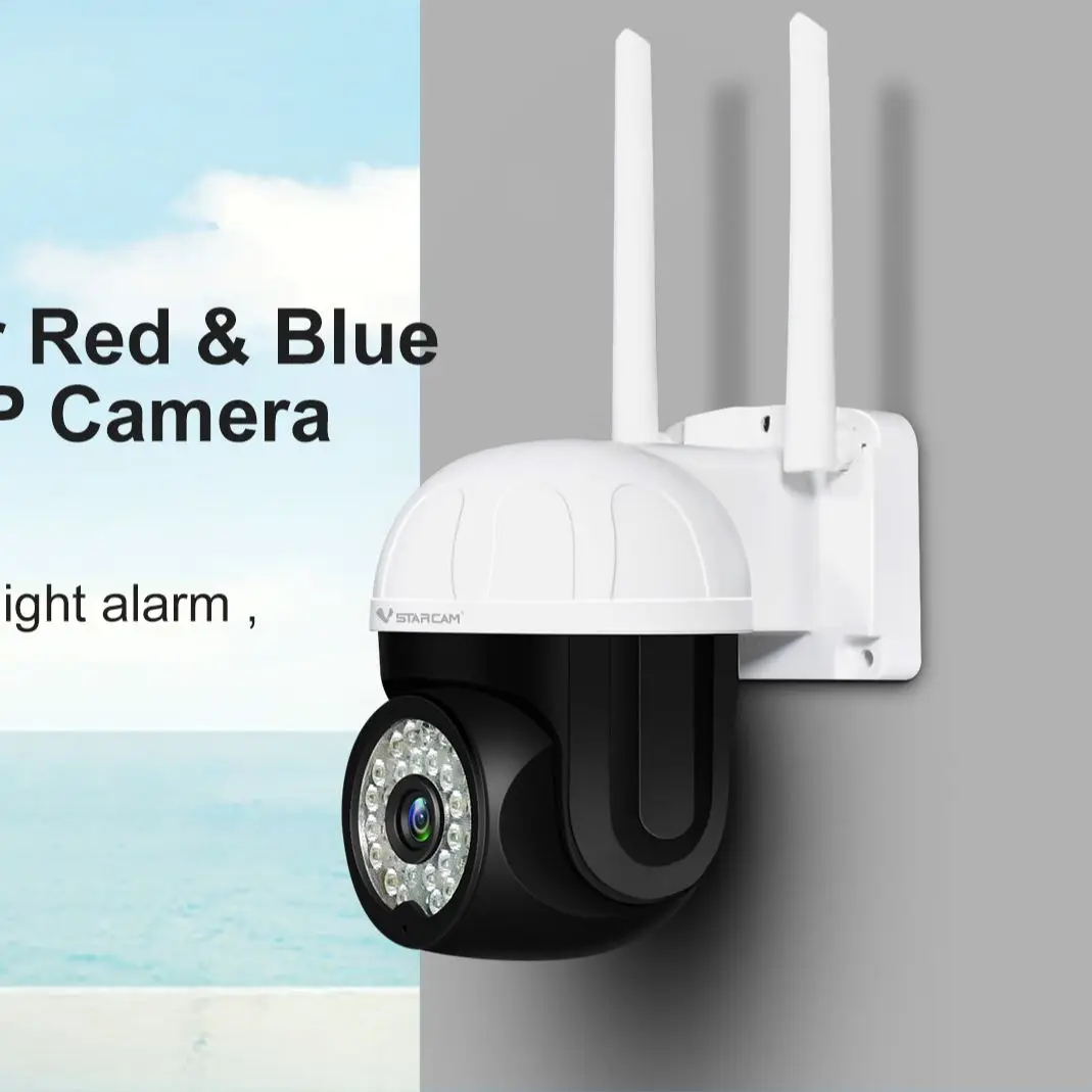 

Vstarcam CS662 3MP 1296P Wireless IP Dome Camera Sound&Light Alarm AI Humanoid Intercom Auto Tracking Baby Monitor