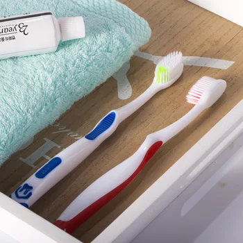 

Soft Bristle Adult Toothbrush Ergonomic Bristle Toothbrush Spacious Separate Loaded Shopping Mall/s