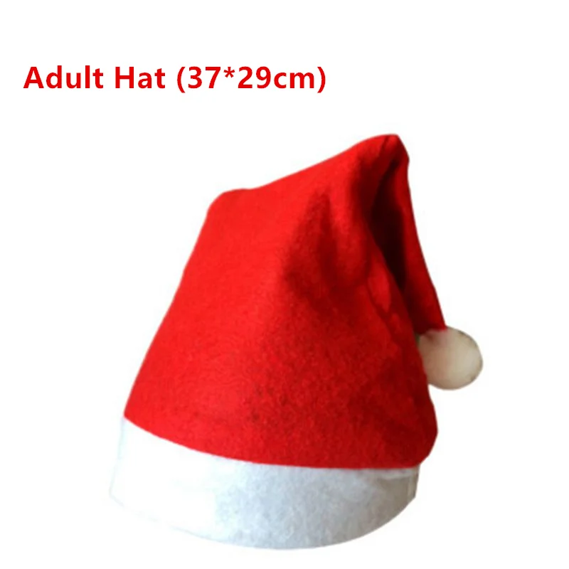 Шапка "Счастливого Рождества" для взрослых детей, Рождественская шапка Санта-Клауса/оленя/смоумена, новинка, шапки для новогодней и рождественской вечеринки - Цвет: As Picture