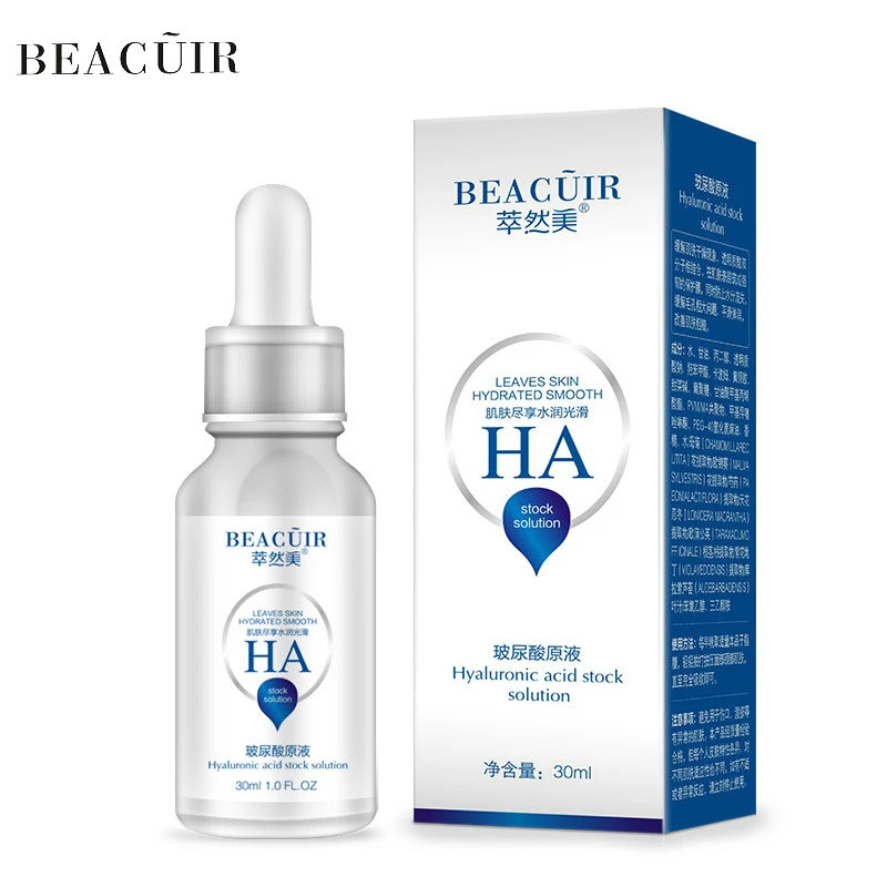 BEACUIR Hyaluronic Acid Face Serum Deep Nourishing Hydrating Moisturizing Anti aging Essence Whitening Firming Skin Care 5