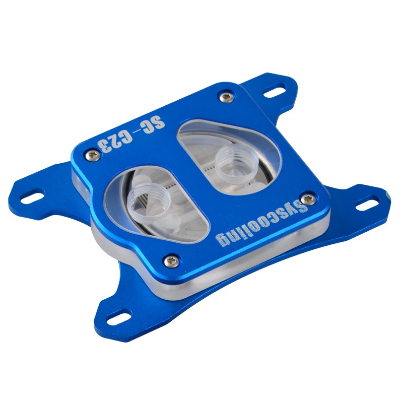 Syscooling SC C23 AMD CPU block AM4 socket CPU water block for water cooling system with 2