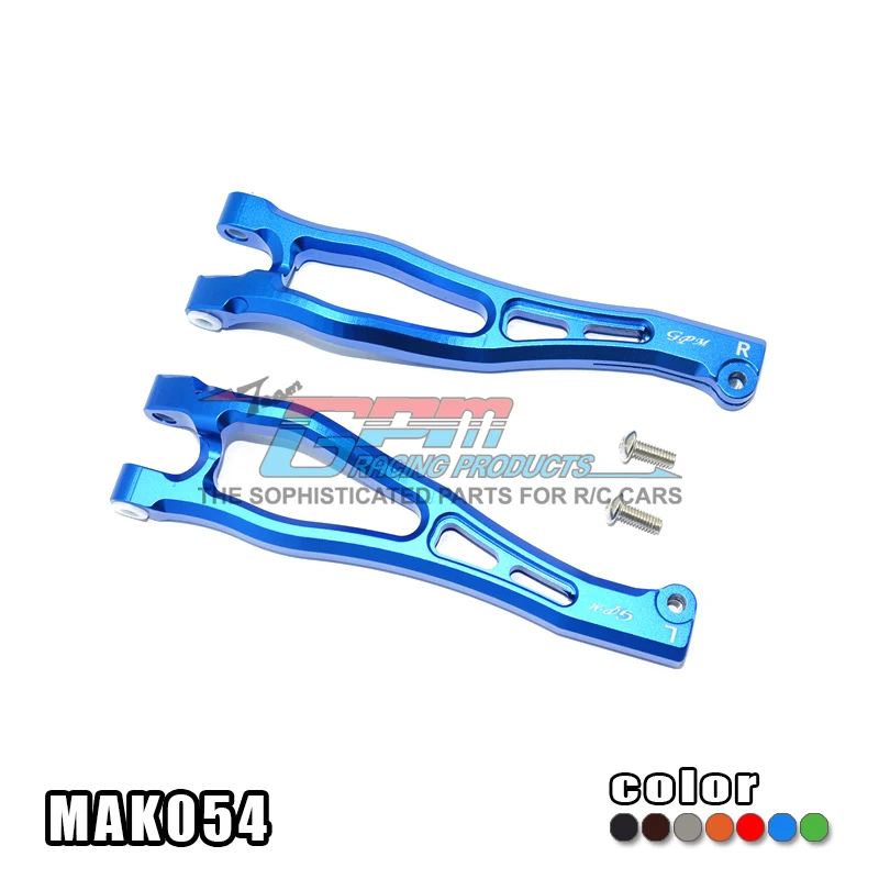 

GPM ALUMINUM FRONT UPPER ARMS For1/8 ARRMA OUTCAST 6S BLX STUNT TRUCK RC Upgrade