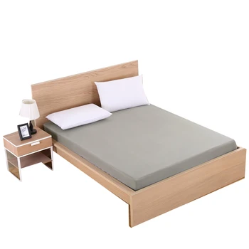 

7 Solid Color Mattress Protector Cover Breathable Bed Bugs Anti King Proof Sheet Queen Pad Fitted Mattress Size Topper Mites Bed