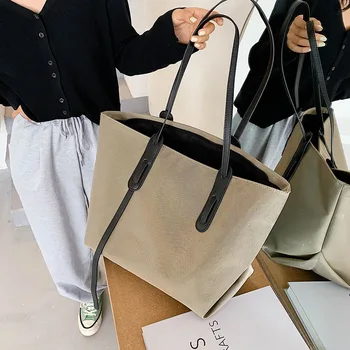 

Classic Fashion Shoulder Bag For Women Vintage Large Handbag Shopping Big Tote Casual Travel