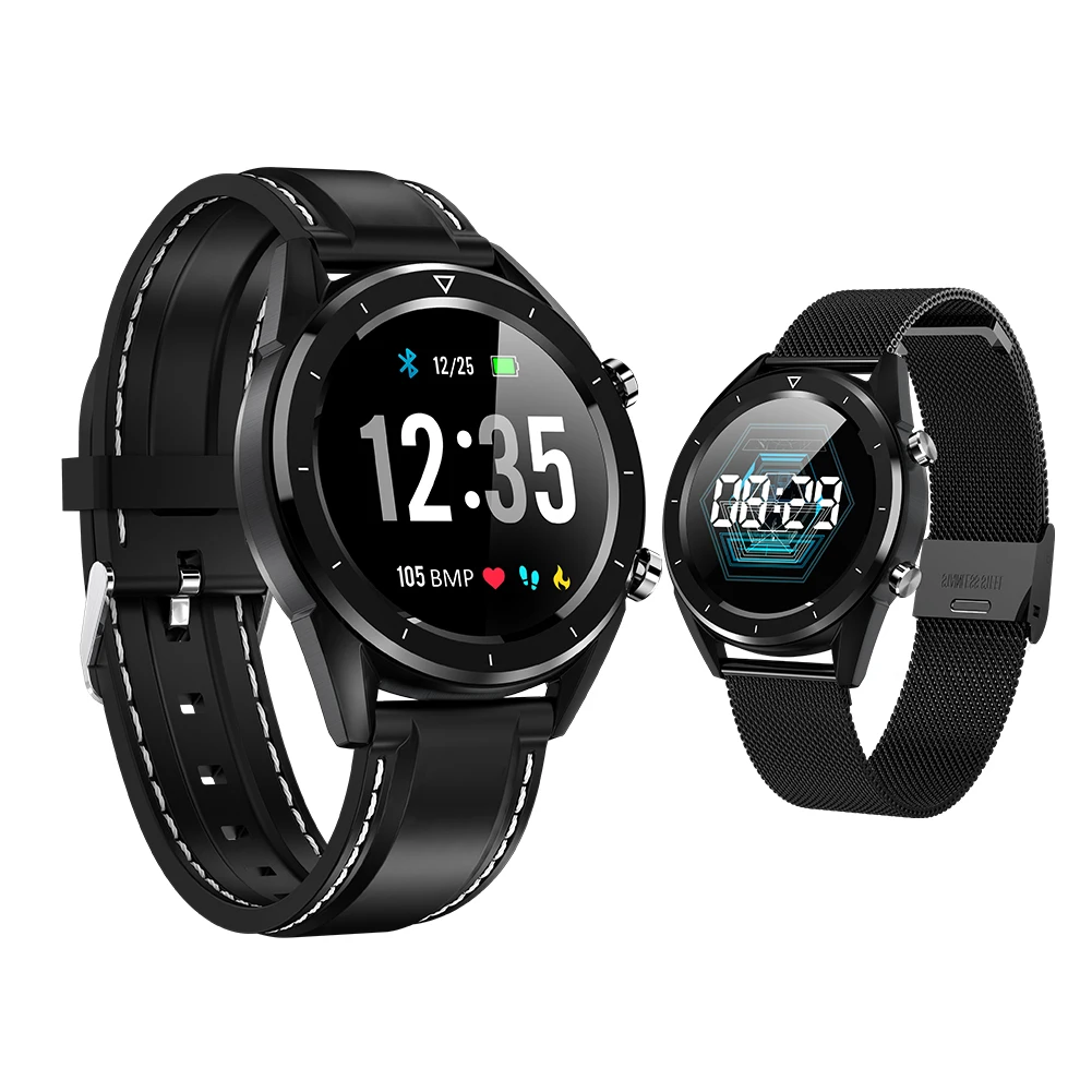 

DTNO.1 DT28 Smart Watch ECG Heart Rate Monitor Waterproof Men Payment Fitness Tracker Wristband Smart Bracelet Sport Wristband