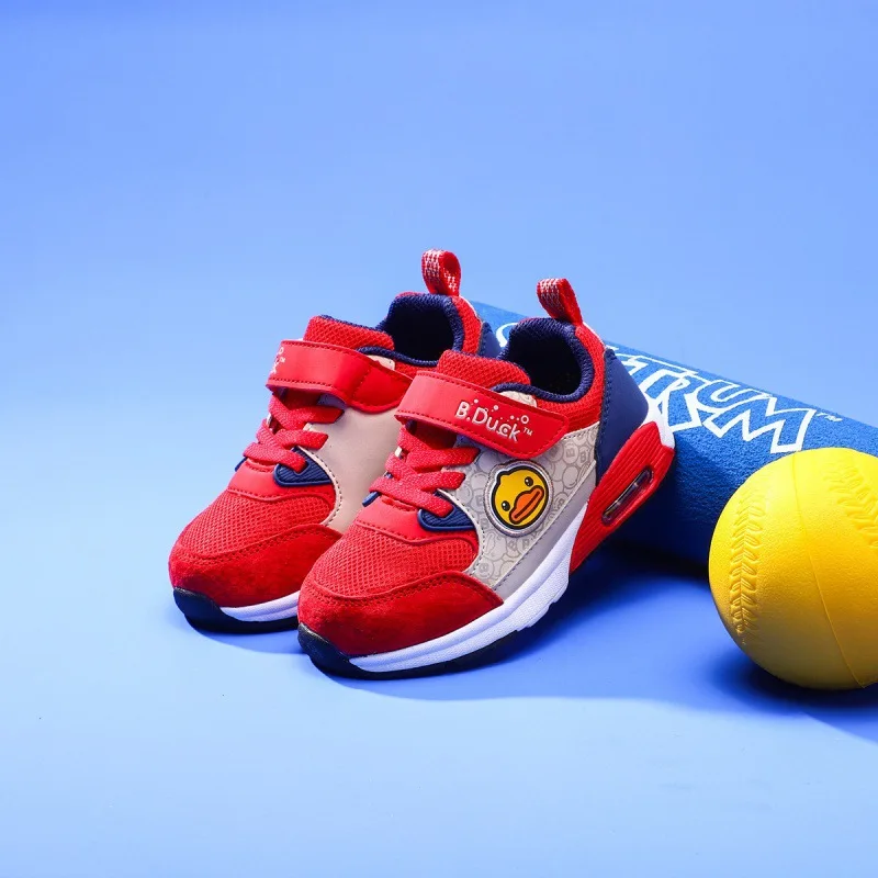 

B. Duck Small Yellow Duck CHILDREN'S Shoes Spring And Autumn Children New Style CHILDREN'S Shoes Velcro Athletic Shoes