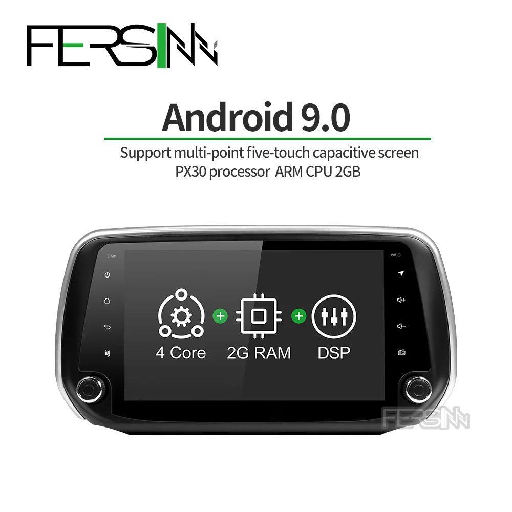 Автомобильный dvd-плеер Fersinny CXSDF9081 PX30 android 9 0 для hyundai Santa Fe 2018 2019 автомобильный с