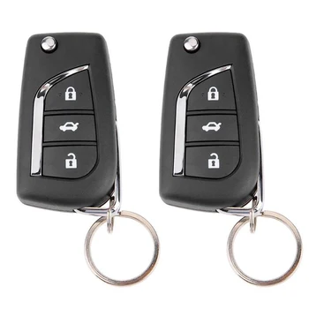 

Hot Universal Car Central Door Lock Keyless Entry System Remote Control Alarm Central Locking Kit Automobile
