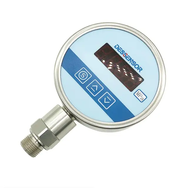 $US $83.25 Digital Pressure Controller 4-20mA Signal 4-Bit LCD Display Air Liquid Oil Fuel Pressure Sensor