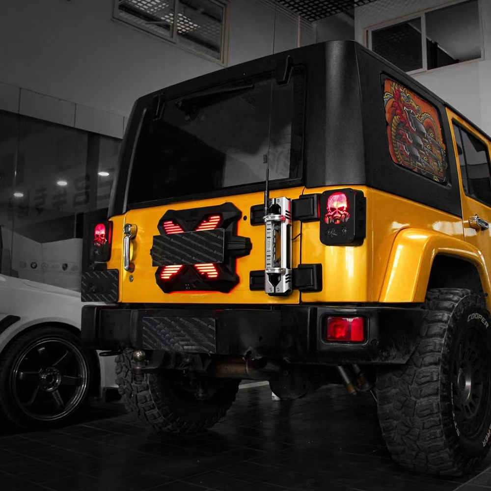 

Запечатывающая пластина заднего багажника JL1226 со светодиодной тормозной системой для Jeep JK и JL 2007-2020 lantsun