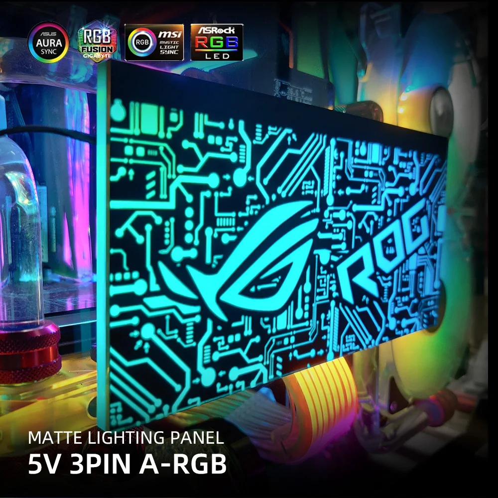 Personalizável Matte Painel de Iluminação, Fosco Pintura