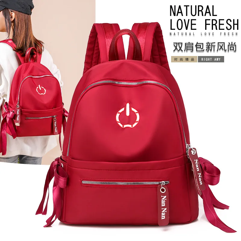 

Backpack Women's 2019 New Style Korean-style Fashion Multi-functional Versatile Oxford Cloth Waterproof Backpack College Student