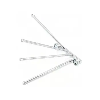 

Stainless Steel Towel Bar Rotating Towel Rack Bathroom Kitchen Wall-Mounted Towel Polished Rack Holder Hardware Accessory