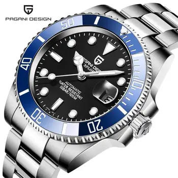 

PAGANI DESIGN Top Brand 2020 Men Automatic Mechanical Wristwatch Stainless Steel Sapphire Glass Men Watches Reloj Hombre NH35A