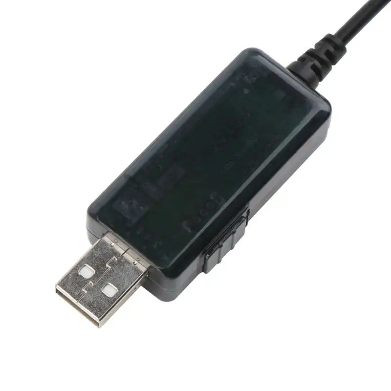 ABZC-Usb повышающий кабель 5V Шаг до 9V 12V Dc преобразователь напряжения 1A повышающий вольт трансформатор Dc регулятор мощности с выключателем и Le