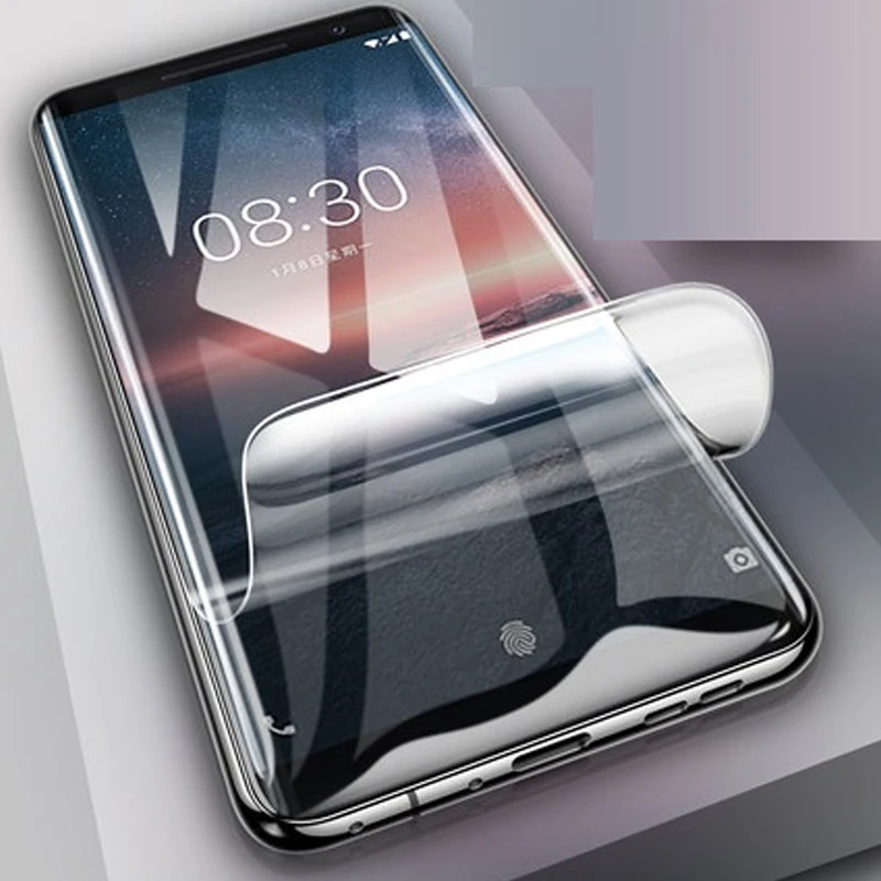 2.5D Защита экрана для Nokia Lumia 950 640 635 630 Защитная пленка 535 530 520 Гидрогелевая 9 PureView X71 |