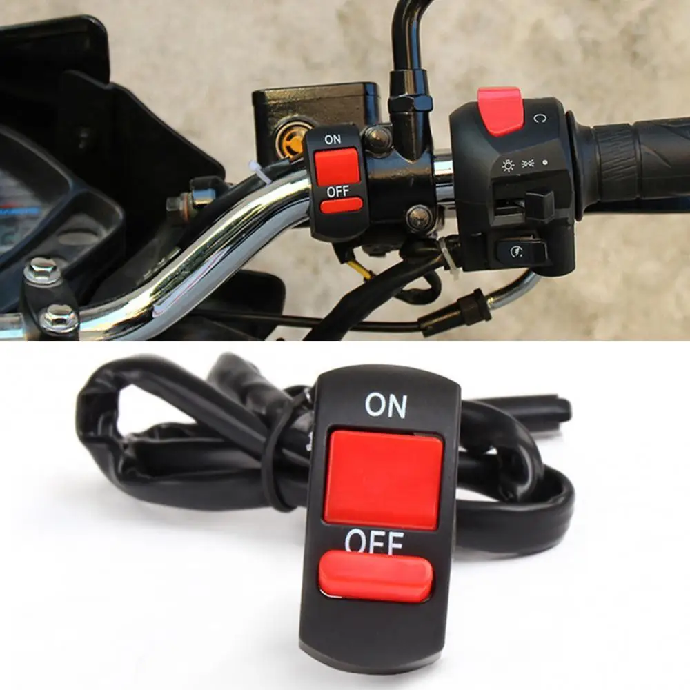 

DC12V/10A Universal Motorcycle Headlight Handlebar Flameout Switch ON OFF Button