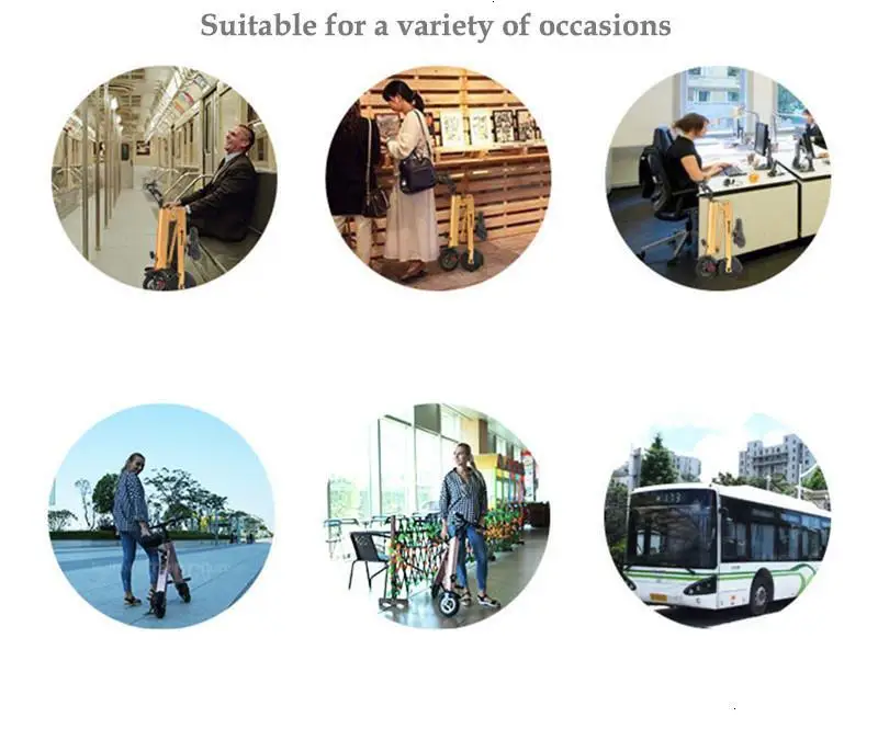 8 Inch 2Wheeled Electric Scooter 36V 350W 45KM Electric Scooters Folding Electric Kick Scooter For Adult With Cruise Control (14)