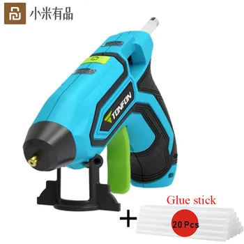

Youpin Tonfon Original 3.6V Cordless Hot Glue Guns USB Rechargable Melt Glue Guns Kits with 10/20 Glue Sticks