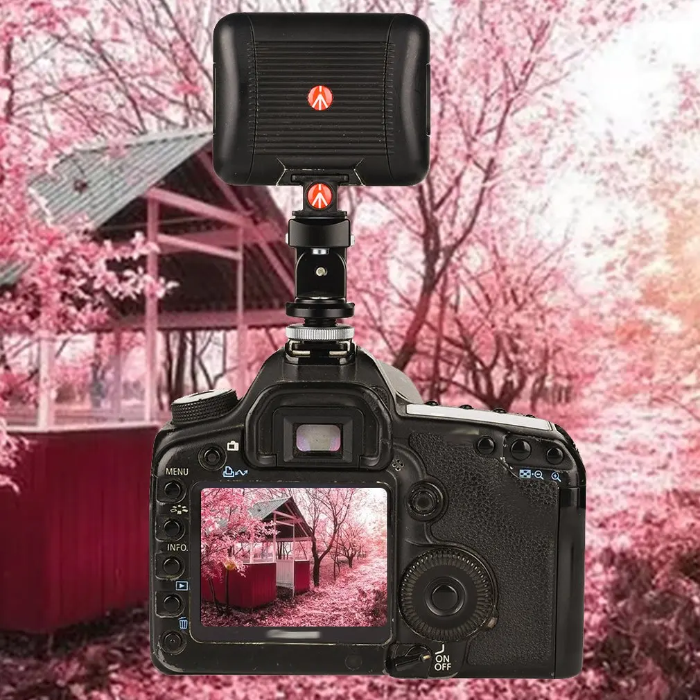 Подставка под горячий башмак, крепление для монитора, Vlogger, оригинальное крепление на 176 градусов, верхнее вращение на 360 градусов, базовое Вращение с винтовым креплением, Прямая поставка